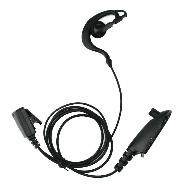 G-shape Clip Ear Earpiece Headset with PTT Button & Mic for Motorola Motorola Ra