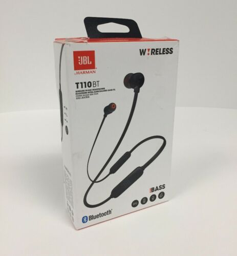 JBL Pure Bass Sound Wireless In-Ear Headphones - Black
