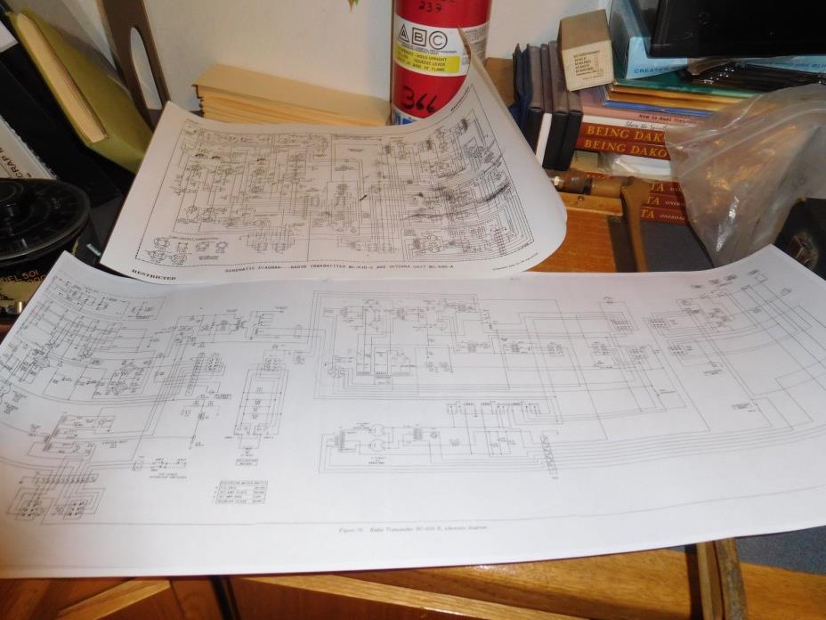Military BC-610-E & BC-939-A Transmitter schematics