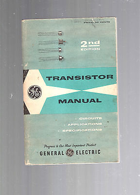 GENERAL ELECTRIC TRANSISTOR MANUAL-2ND EDITION-CIRCUITS-SPECIFICATIONS-APPS