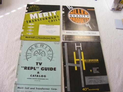 3 - Miller Merit Halldorson Catalog Manual Reference Guide Information Booklets