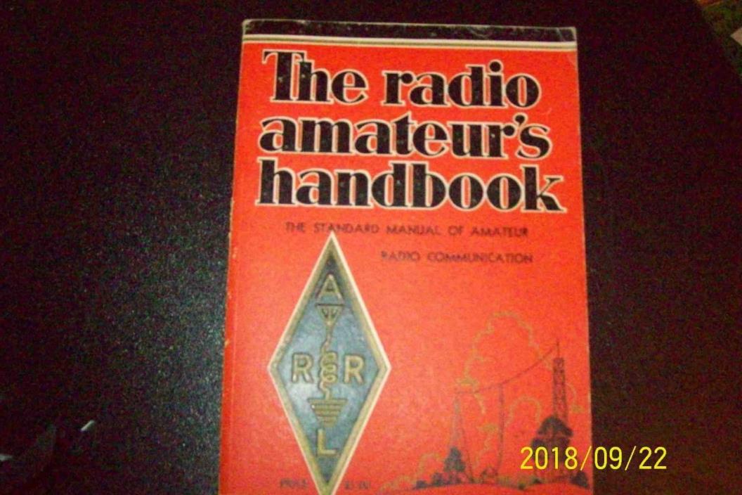 The Radio Amateur's Handbook 13th Edition 1936