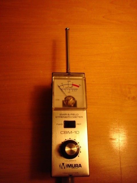Mura CBM-10 swr/fs CB meter test equipment nos