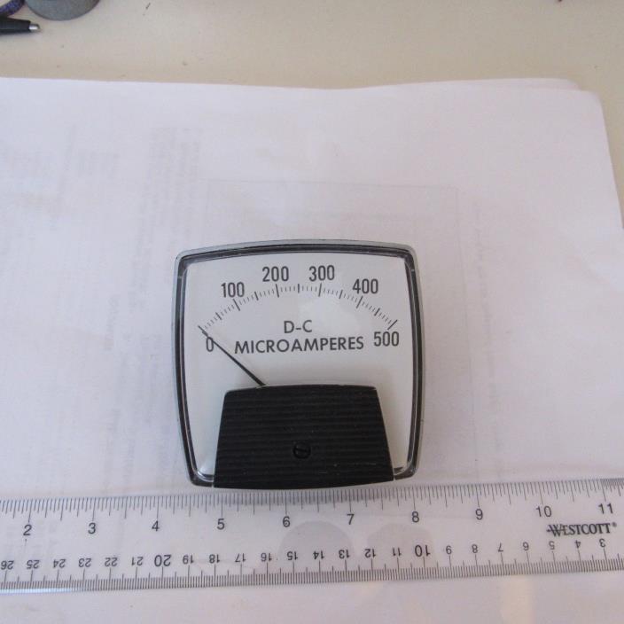 METER 25 uA 100 uA 150 uA 500 uA 850 uA  Panel Meter HAM RADIO
