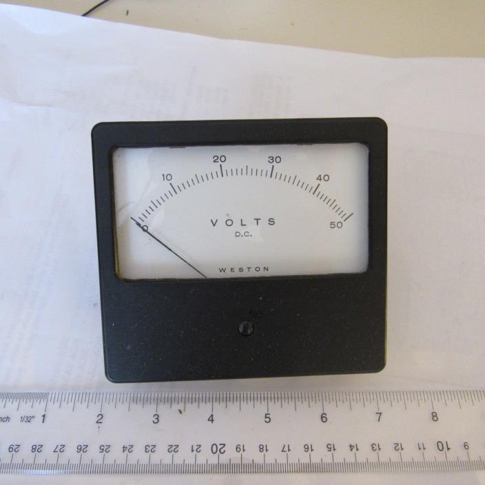 METER DC 2V 7V 10V 25V 50V 150V 200V 300V 500V Panel Meter HAM RADIO