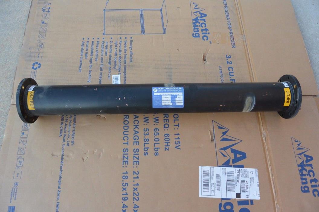 MICRO COMMUNICATIONS INC 4 1/16 EIA LOW PASS HARMONIC  FILTER 36