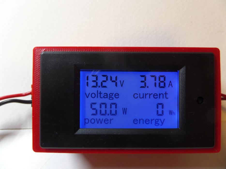 POWER METER FOR HAM RADIO FIELD DAY or SOLAR INSTALLATIONS-3D PRINTED