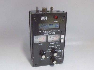 SAVE OVER 30% LOOKS UNUSED LOADED MFJ-259C 530KHz TO 230 MHZ ANTENNA ANALYZER