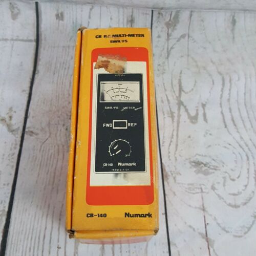New In Box Vintage Numark CB Radio R.F. Multi Meter SWR/FS Model CB-140