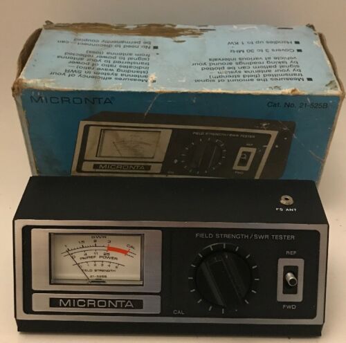 Vintage Micronta Field Strength And SWR Tester No. 21-525B NOS