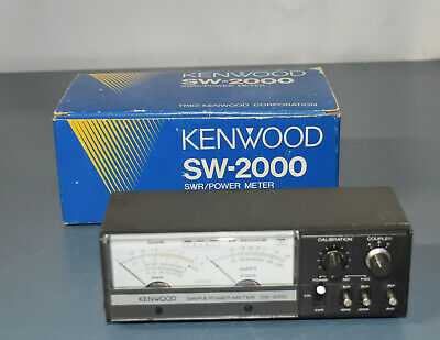 KENWOOD SW-2000 2KW HF/VHF WATT SWR METER!**TECH SPECIAL**