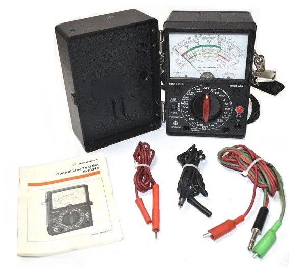 Motorola R-1034A Control Line Test Set with Leads