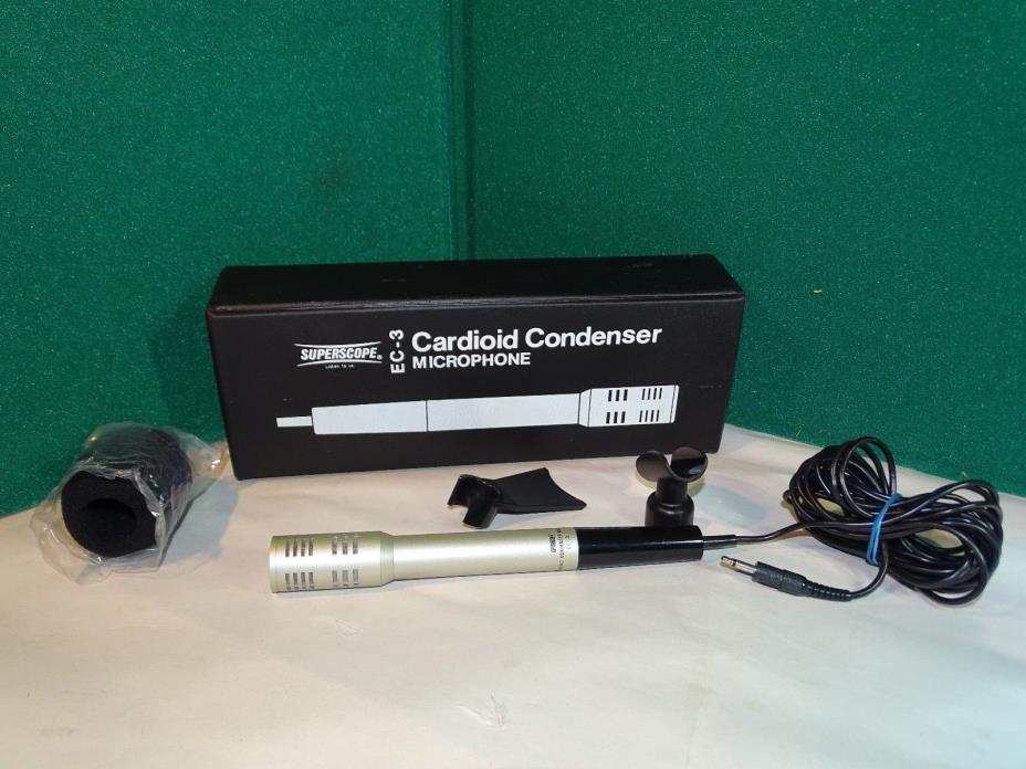 Superscope EC-3 Cardioid Condenser Microphone by Marantz
