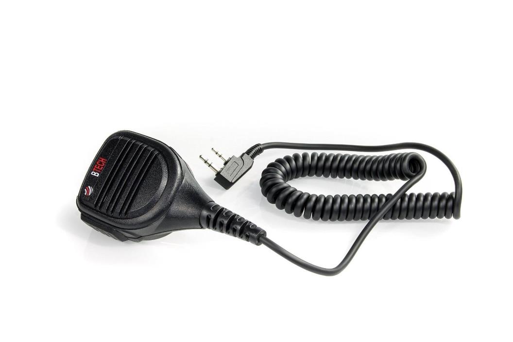 QHM22 PLATINUM IP54 RAINPROOF SHOULDER SPEAKER MIC FOR Baofeng Btech Kenwood