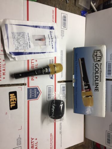 Heil Dual Element GM-5 GoldLine Microphone and Original Box Used