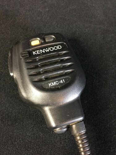 Kenwood KMC-41 Lapel Speaker Mic for NX300 NX200 TK2180 TK3180 NX410 TK5210 etc.