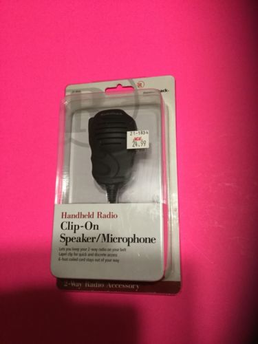 Radio Shack 21-1834 Clip-on Speaker Microphone