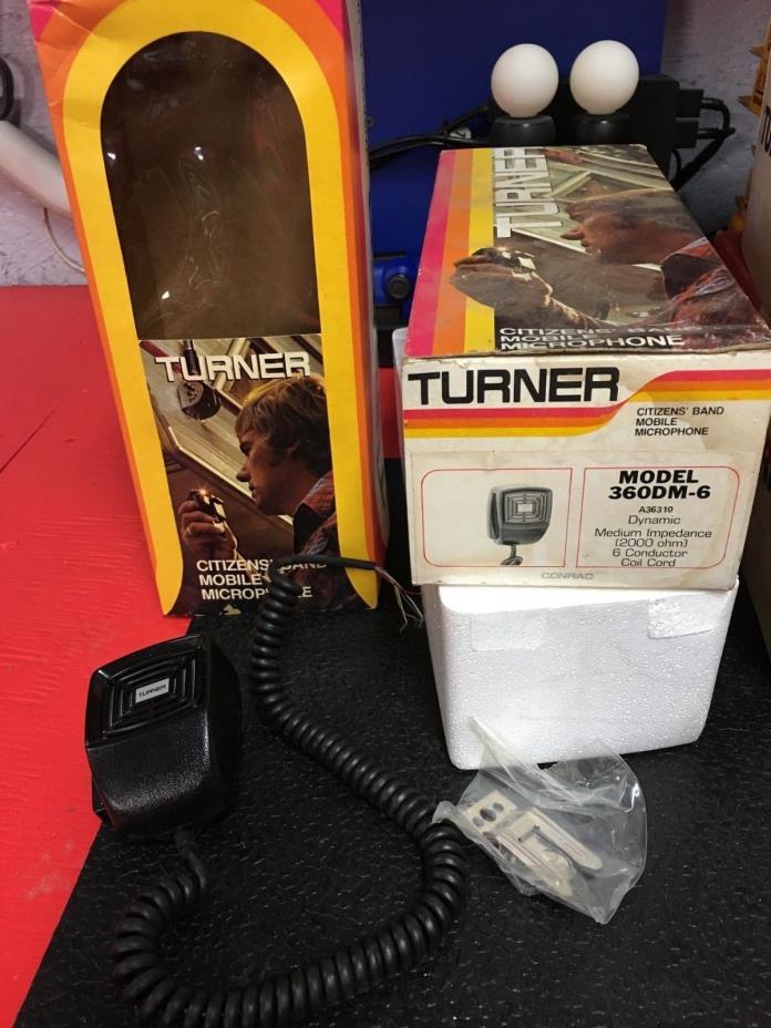 NEW Turner 360DM-6 Microphone