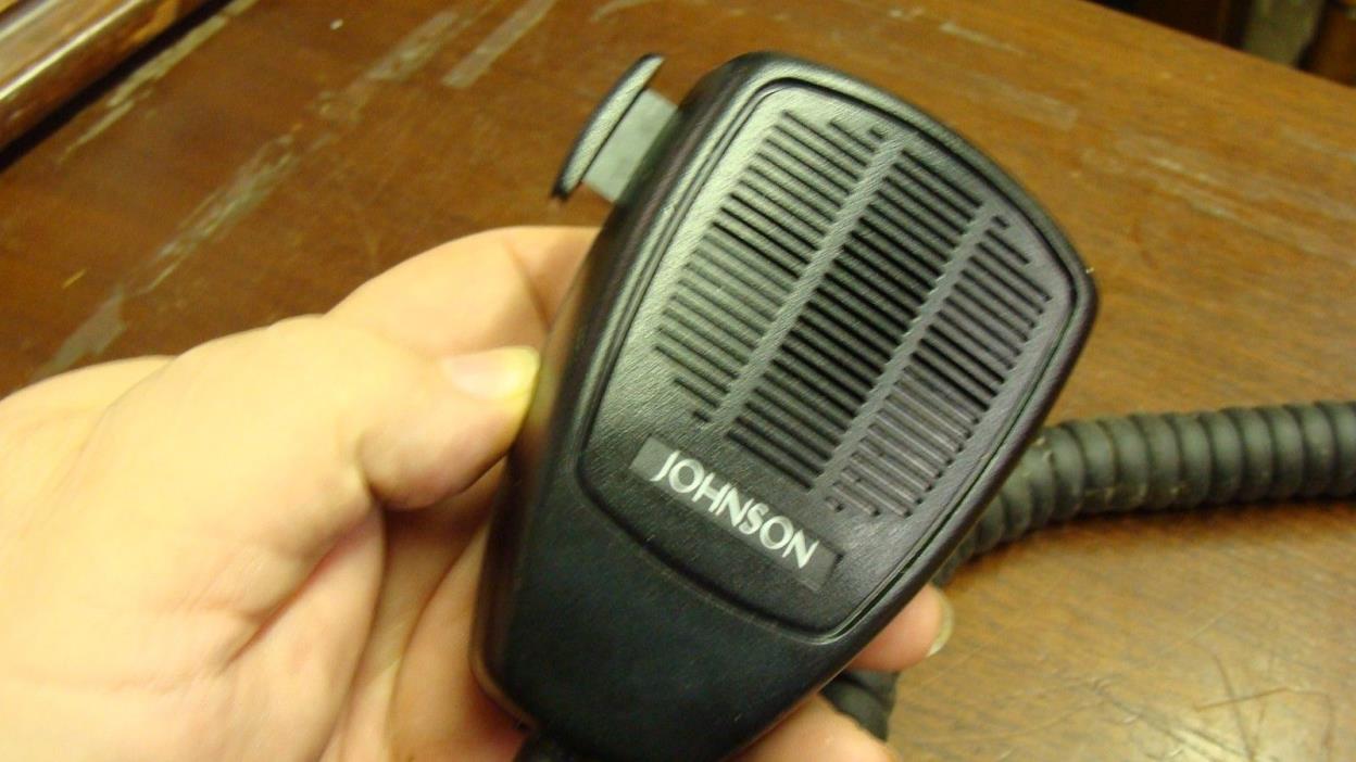 Johnson Speaker Microphone Handheld 6 Pin for CB Radio, Unused