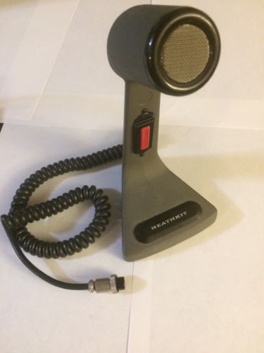 Vintage HEATHKIT Desk Mic MICROPHONE 4 Pin Plug CB HAM Radio