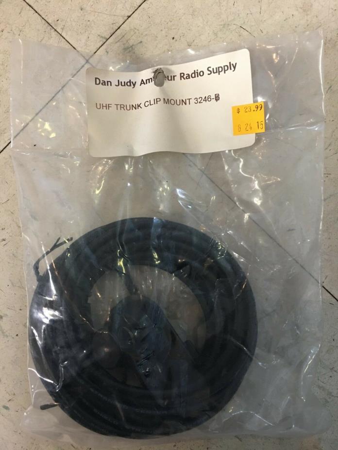 UHF Trunk Clip Mount Radio Ham Model 3246 Antenna Mobile