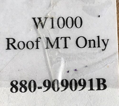 WILSON--- W1000 ROOF MOUNT 