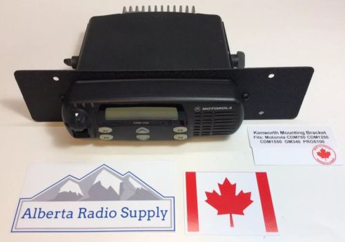 Kenworth 2-Way Radio Mounting Bracket   Motorola CDM750 CDM1250 CDM1550 GM340