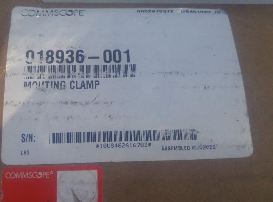 CommScope Mounting Clamp Part Number 018936-001