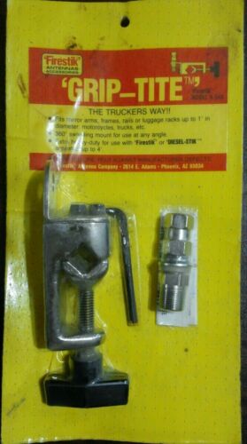 Vintage Firestik Grip Tite Extra Heavy Duty Swivel Antenna Mount Model K-54A