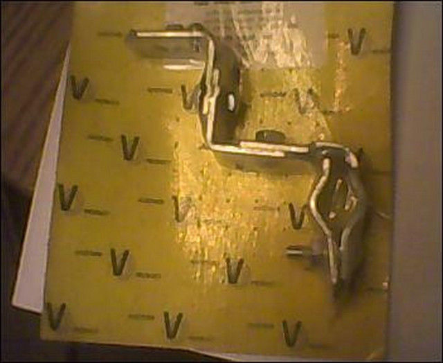 VAN ORDT AMF-95 CB Ham radio fold down mirror mount bracket