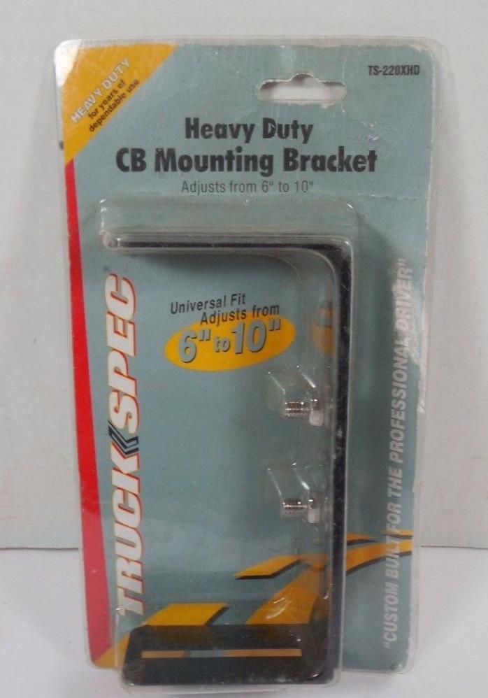 Heavy Duty CB Mounting Bracket TruckSpec Adjusts from 6
