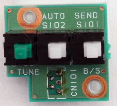 KENWOOD TS-850S PART #X48-308-B/5 REC/SEND,AUTO,TUNE SWITCHES FROM 50MIL RADIO