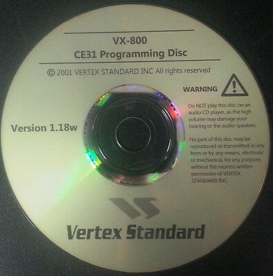 Vertex Standard CE31 for the VX-800 Version 1.18w