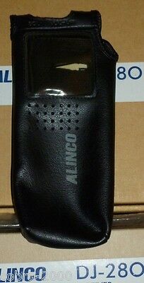 Alinco OEM Soft Leather Case for DJ-280 Radio (may fit other models)