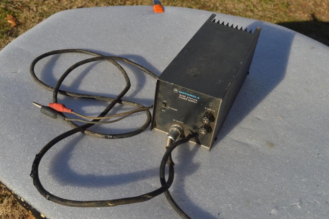 Motorola 12 Volt Base Station Power Supply Ham CB Radio Base Station TPN1098A