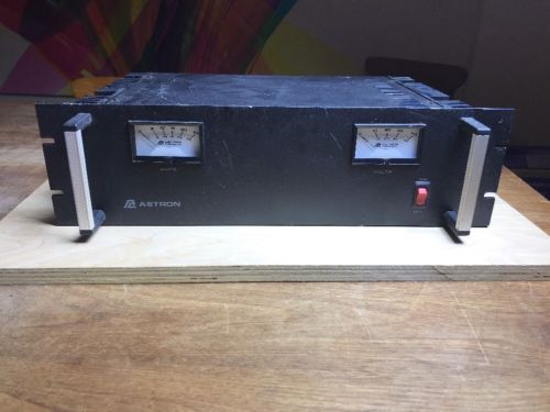 Astron LSRM-25M Rack Mount Power Supply 28VDC 25A Max Used