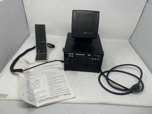 Motorola Spectra D45KGA5JB5AK Radio ASTRON SL-11R DC POWER SUPPLY HMN1050C Mic