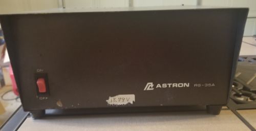 Astron RS-35A 13.8 VDC 35 AMPS Power Supply With Vertex FTL-7011 Radio