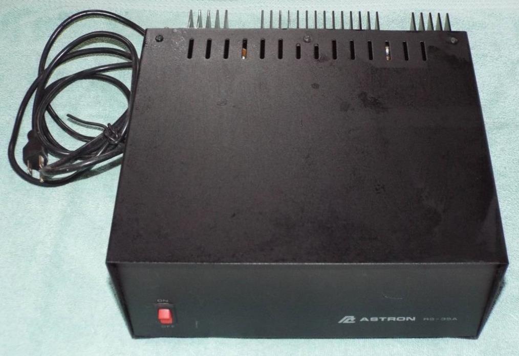 Astron RS-35A Regulated Power Supply 13.8V Linear Amplifier Ham Radio Pipe Organ