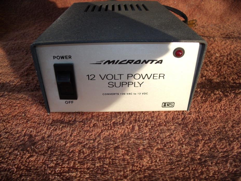 Micranta 12 volt power supply Converter