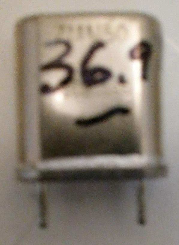 36.89875 MHz metal can Crystal