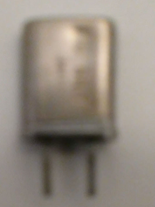 26.660 MHz small metal can Crystal for CB Channel 13 receive