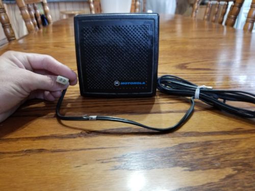 Motorola External Speaker for Scanner/CB or Two Way Radio w/mini plug