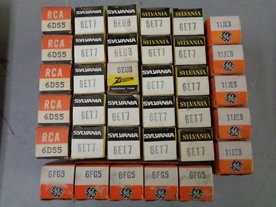 NOS Vintage Radio TV Ham CB Radio Transmit Tube Classic Audio Amp ? Lot # 7