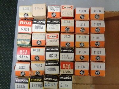 NOS Vintage Radio TV Ham CB Radio Transmit Tube Classic Audio Amp ? Lot # 6