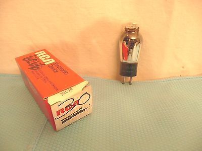 Sylvania  #30 H6S TUBE VINTAGE OEM and (1) ORIGINAL RCA  BOX