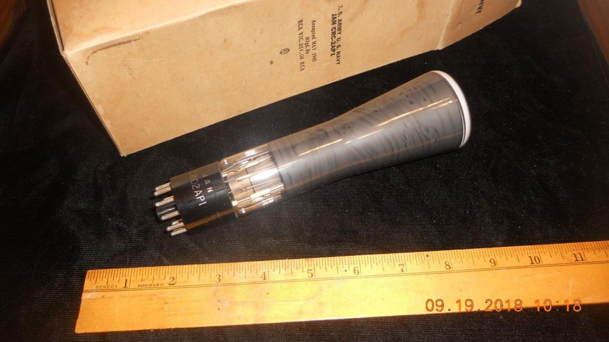 RCA JAN CRC-2AP1 tube, New, old stock in original box
