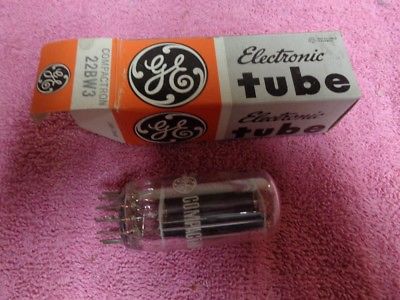 NOS Vintage Radio TV Amplifier Ham CB Transmit Tube GE 22BW3 Classic Parts
