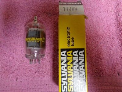 NOS Vintage Radio TV Amplifier Ham CB Transmit Tube Sylvania 17JB6 Classic Parts