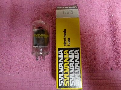 NOS Vintage Radio TV Amplifier Ham CB Transmit Tube Sylvania 17GT5 Classic Parts